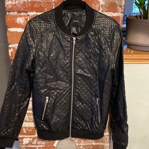 Quilted Leather Jacket